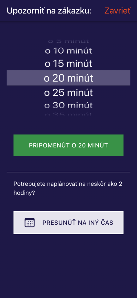 mobilná aplikácia senset