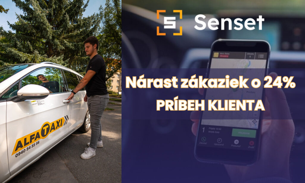 Ako automatizovaný taxi dispečing Senset priniesol viac zákaziek