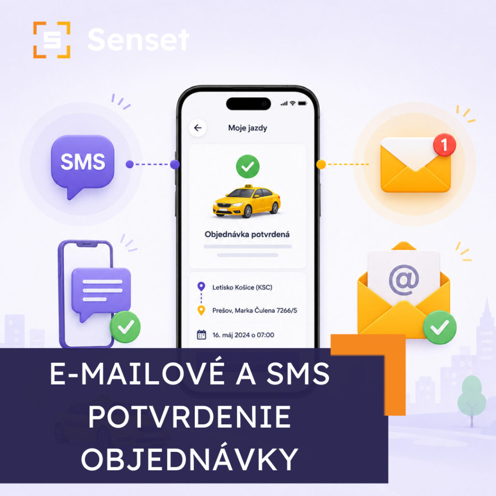 E-mailové a SMS potvrdenie objednávky