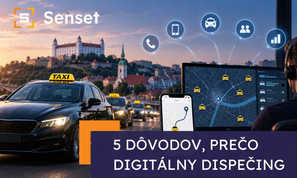 5 dôvodov, prečo taxislužby prechádzajú na digitálny dispečing