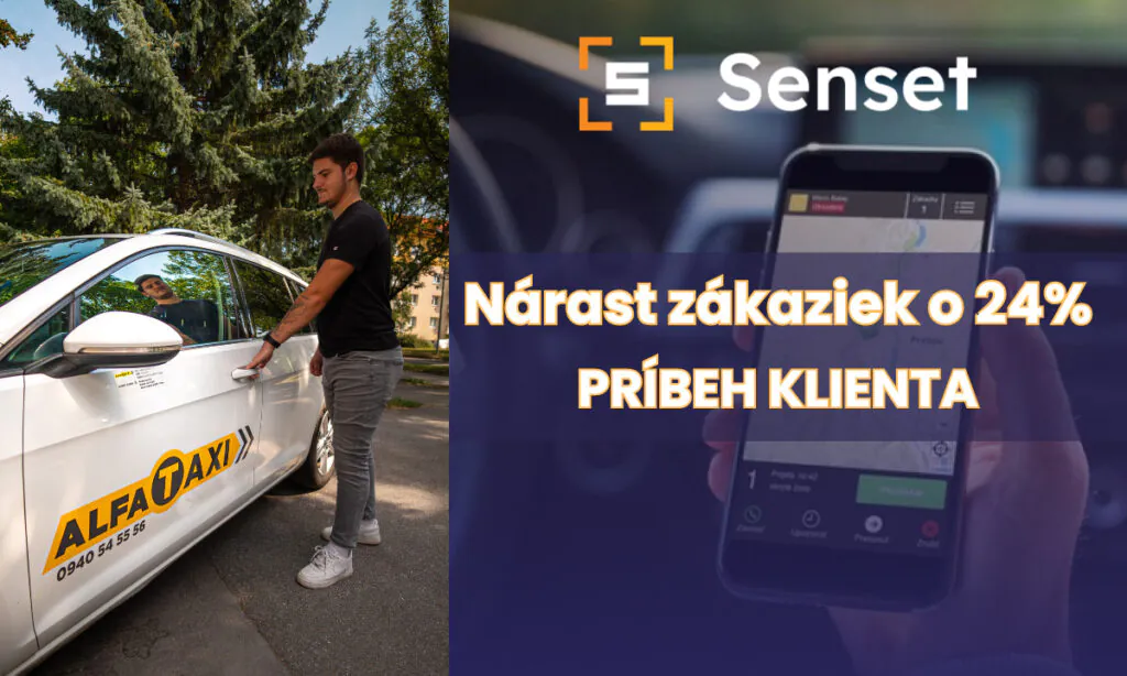 Ako automatizovaný taxi dispečing Senset priniesol viac zákaziek
