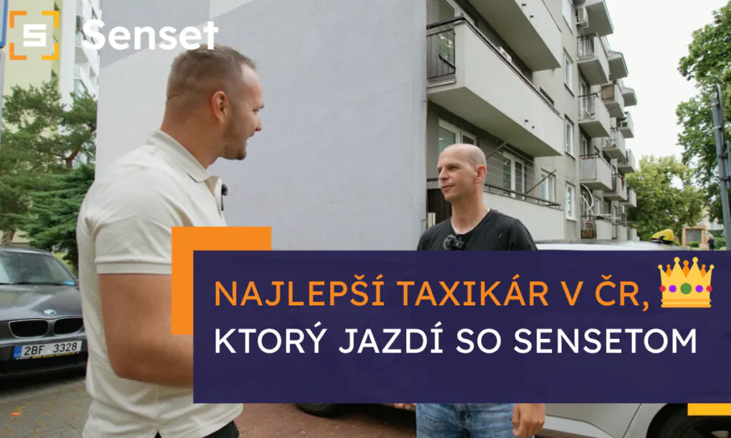 Najlepší taxikár v ČR, ktorý jazdí so Sensetom? Toto je TAXIKRÁĽ Michal