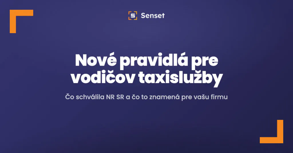 Nové pravidlá pre vodičov taxislužby